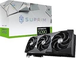 MSI VGA GEFORCE RTX 5090 32G SUPRIM OC RTX5090 32GB GDRR7 512B DX12 PCIE 5.0 X16 (3XDP 1XHDMI)