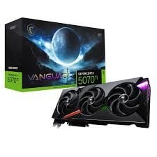 MSI VGA GEFORCE RTX 5070 TI 16G VANGUARD SOC RTX5070TI 16GB GDRR7 256 B DX12 PCIE 5.0 X16 (3XDP 1XHDMI)