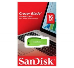 SDCZ50C-016G-B35GE 16GB Cruzer Blade Electric Green USB