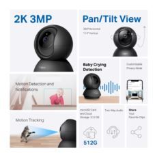 TP-LINK Pan/Tilt Home Securi TAPO-C211 Pan/Tilt Home Security Wi-Fi Camera