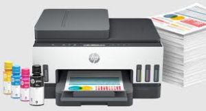 HP 6UU47A 750 SMARTTANK AIO RENKLİ MÜREKKEP PÜSKÜRTMELİ TANKLI YAZICI 15PPM