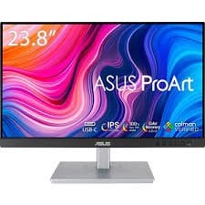 ASUS PROART PA247CV 23.6 IPS 1920x1080 5MS 75HZ DP HDMI USB-C MM VESA 3YIL 709 sRGB CALMAN SERTIFIKALI PIVOT DAISY CHAINING Monitör