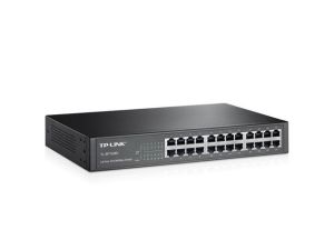 TL-SF1024D 24-Port 10/100Mbps % 75 Enerji Tasarruflu 13'' Çelik Kasa Switch