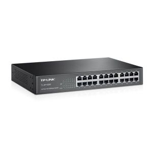 TL-SF1024D 24-Port 10/100Mbps % 75 Enerji Tasarruflu 13'' Çelik Kasa Switch