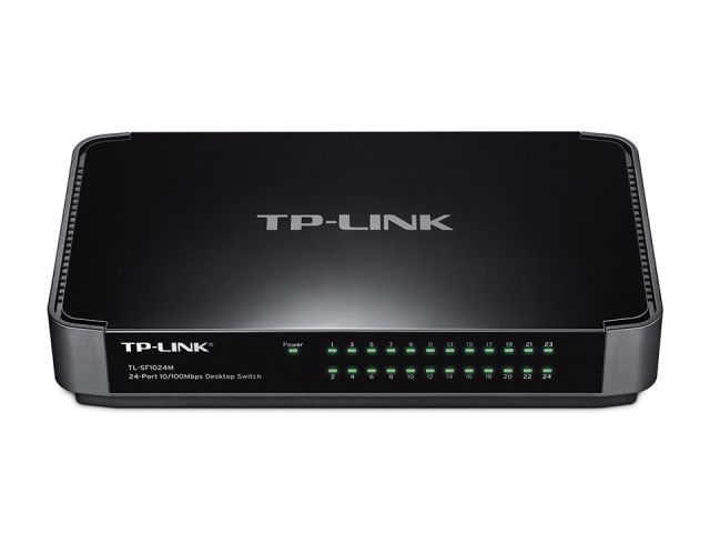 TL-SF1024M TP-LINK 24 PORT 10/100 Mbps Desktop Switch