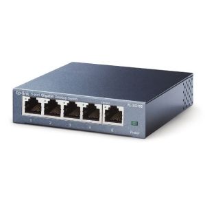 TL-SG105 5-Port 10/100/1000Mbps Qos Destekli Tak ve Kullan % 65 Enerji Tasarruflu
