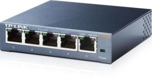 TL-SG105 5-Port 10/100/1000Mbps Qos Destekli Tak ve Kullan % 65 Enerji Tasarruflu