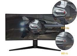  ASUS TUF GAMING VG34VQL1B 34 VA KAVISLI FREESYNC  3440x1440 1MS(MPRT) 165HZ DP HDMI USB MM VESA 3YIL EYECARE,ELMB,HDR400
