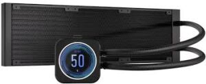 CORSAİR İCUE H150İ ELİTE LCD XT 360MM 3 X AF120 RGB FAN LCD EKRAN İCUE COMMANDER CORE KONTROLCÜ DAHİL SIVI İŞLEMCİ SOĞUTUCUSU SİYAH (CW-9060075-WW)
