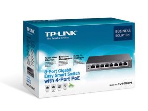 TL-SG108PE 8 Port 10/100/1000Mbps / 4 Port Poe