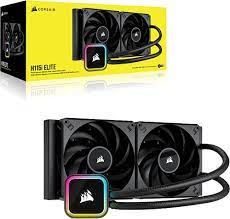 CORSAİR İCUE H115İ ELİTE XT 280MM 2 X AF140 RGB FAN SIVI İŞLEMCİ SOĞUTUCUSU SİYAH (CW-9060069-WW)