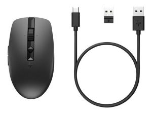 6E6F0AA 715 Rechargeable Multi-Device Bluetooth Mouse-EURO