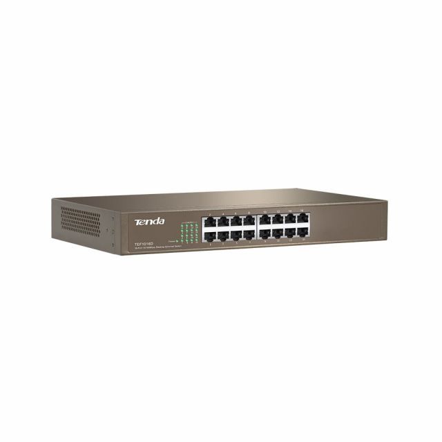TEF1016D Otomatik MDI/MDI-X çapraz algılama kapasitesine sahip 10/100Mbps