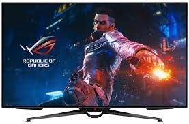 ASUS ROG SWIFT PG48UQ 47.5 OLED GAMING GSYNC UYUMLU HDR 3840x2160 0.1MS 138HZ DP HDMI USB MM VESA 2YIL EYECARE FLICKER-FREE DCIP3 10BIT MONITOR