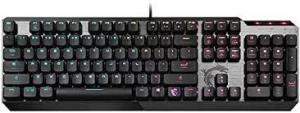 MSI GG VIGOR GK50 LOW PROFILE TKL TR DUSUK PROFIL SAYISAL TUS TAKIMSIZ KOMPAKT TKL TASARIM GERCEK MEKANIK KAILH SWITCH PER KEY RGB FIRCALANMIS METAL TUS YUZEYI TURKCE Q