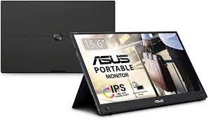 ASUS ZENSCREEN MB16AWP 15,6 TASINABILIR USB MONITOR IPS 1920x1080 5MS USB Type-C Mini-HDMI MM 3YIL KABLOSUZ BAĞLANTI DAHILI BATARYA MAT EKRAN TRIPOD APARAT