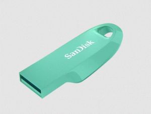 SDCZ550-128G-G46G 128GB Ultra Curve 3.2 Flash Drive Green