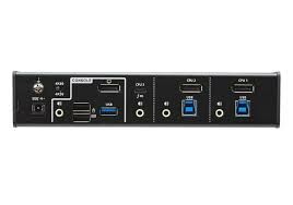 ATEN CS1953-AT-G 3 PORT USB-C DISPLAY PORT HYBRID KVMP SWITCH