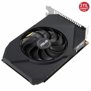 ASUS GEFORCE PH-GTX1650-O4GD6-P 4GB GDDR6 128bit 1655MHz OC 1xDVI 1xHDMI 1xDP EKRAN KARTI