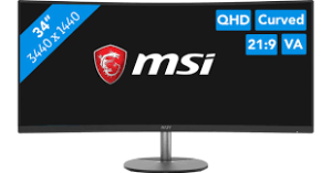 MSI 34 PRO MP341CQ 3440x1440 (UWQHD) CURVED 1500R VA 100HZ 1MS ANTI-GLARE MONITOR