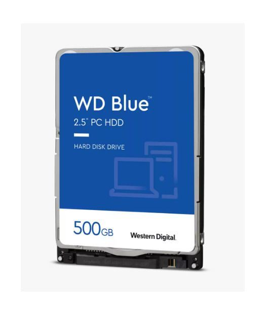 Western Digital Blue 2.5'' Slim 500GB WD5000LPZX SATA6 Sabit Disk
