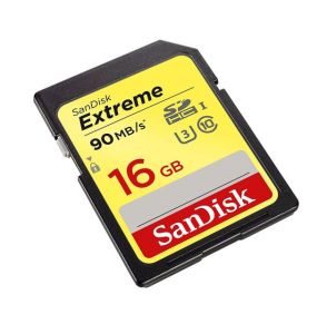 SDSDXNE-016G-GNCIN 16 GB Extreme SDHC 90 MB Class 10 UHS I SD-MMC Kart