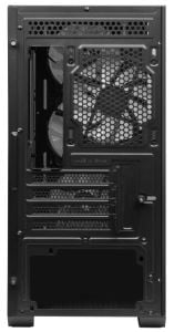 MSI MAG FORGE M100A D60 Akrilik yan panel 3x120mm 1x120mm Auto RGB Fan 600W 80+ mATX Gaming Bilgisayar Kasası