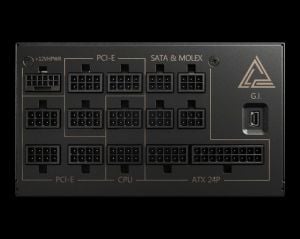 MSI PSU MEG AI1300P PCIE5 1300W 80+ PLATINUM POWER SUPPLY