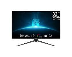 MSI 31.5 G32CQ5P CURVE 1500R VA 2560x1440 (WQHD) 16:9 170HZ 1MS ADAPTIVE-SYNC GAMING MONITOR