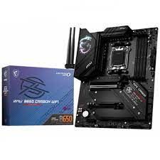 MSI MB MPG B650 CARBON WIFI AM5 DDR5 6600MHZ(OC) HDMI DP M.2 USB3.2 2.5G LAN WIFI 6E ATX