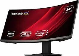 VIEWSONIC VG3419C WORKPRO MONITOR 34INC 3.5MS 120HZ 3440X1440 TILT YUKSEKLIK AYARI