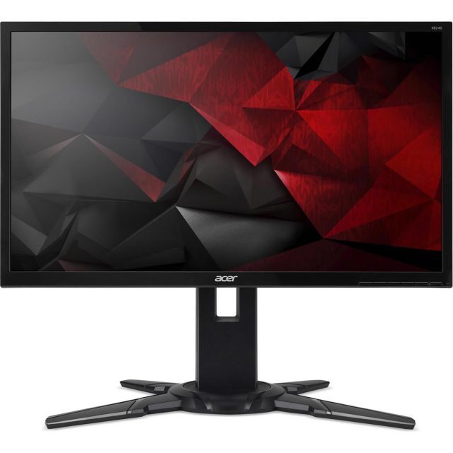 24 ACER PREDATOR XB240HBbmjdpr FHD 1MS 144HZ 350 NITS (VGA, DVI(DUAL LINK), HDMI, DP) MM VESA PIVOT NVIDIA 3D GAMING MONİTÖR