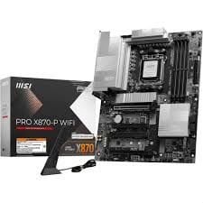 MSI PRO X870-P WIFI AM5 DDR5 8200MHZ(OC) 3x M.2 USB4 HDMI 5G LAN WIFI 7 RGB ATX