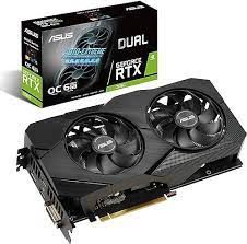 ASUS GEFORCE DUAL-RTX2060-O6G-EVO 6GB GDDR6 192bit 1785Mhz OC 1xDVI 2xHDMI 2xDP RGB EKRAN KARTI