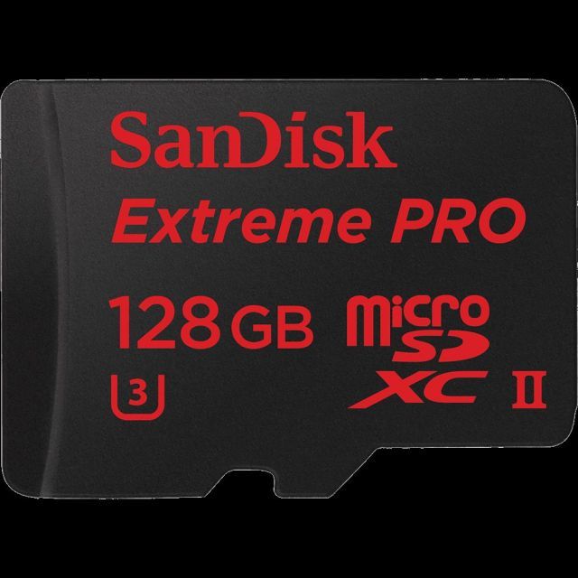 SDSQXPJ-128G-GN6M3 128GB Extreme Pro 275MB Class 10 UHS II Micro SD