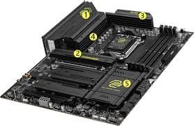 MSI MB MAG B850 TOMAHAWK MAX WIFI AM5 DDR5 8400MHZ(OC) HDMI 4x M.2 USB 10Gbs 5G LAN WI-FI 7 ATX