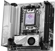MSI MPG B850I EDGE TI WIFI AM5 DDR5 8200MHZ(OC) HDMI 2X M.2 USB 20GBS 5G LAN WI-FI 7 MINI ITX