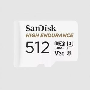 SDSQQNR-512G-GN6IA 512GB Max Endurance microSDXC + SD Adapter 100/40 MB/s
