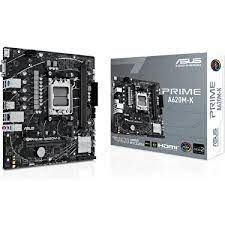 ASUS MB PRIME A620M-K AMD A620 AM5 DDR5 6400 HDMI VGA M2 USB3.2 AURA RGB mATX 96GB kadar ram desteği ASUS 5X PROTECTION III