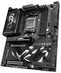 ASUS ROG CROSSHAIR X870E EXTREME AMD X870 AM5 DDR5 9000 HDMI 2xUSB4 5x M2 USB3.2 WiFi 7 + BT AURA RGB 10Gbit + 5Gbit LAN EATX 20+2+2 Güç Aşamaları, USB 20Gbps PD/QC4+ ile 60W a kadar USB Çıkışı, Slim SAS Bağlantısı