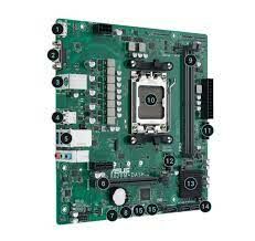 ASUS PRO A620M-DASH-CSM AMD A620 AM5 DDR5 6400 HDMI VGA M2 USB3.2 mATX DASH destekli network bağlantısı ASUS 5X PROTECTION III