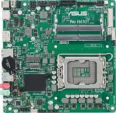 ASUS PRO H610T-CSM Intel H610 LGA1700 DDR5 5600 DP HDMI LVDS M2 USB3.2 Thin Mini ITX 7/24 kullanıma uygun - ASUS CONTROL CENTER EXPRESS HEDİYELİ