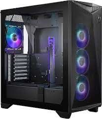 MSI MPG GUNGNIR 300R AIRFLOW Temperli Cam 4 x 120mm ARGB Fan E-ATX Gaming Bilgisayar Kasası