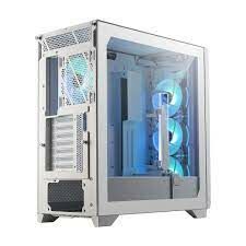 MSI MPG GUNGNIR 300R AIRFLOW WHITE TEMPERLI CAM 4X A-RGB FAN 4x120MM FAN ATX BEYAZ GAMING BILGISAYAR KASASI
