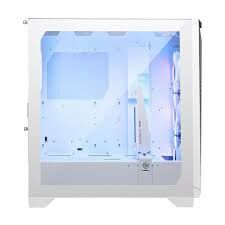 MSI MPG GUNGNIR 300R AIRFLOW WHITE TEMPERLI CAM 4X A-RGB FAN 4x120MM FAN ATX BEYAZ GAMING BILGISAYAR KASASI
