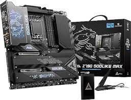 MSI MB MEG Z790 GODLIKE MAX SOKET 1700 DDR5 7800MHZ(OC) PCI-E Gen5 M.2 USB3.2 THUNDERBOLT miniDP 1x10G SUPER LAN 1x2.5G LAN WI-FI 7 E-ATX