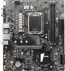 MSI B660M BOMBER DDR4 SOKET 1700 DDR4 4600(OC) PCI-E Gen 4 ,HDMI VGA M.2 USB3.2 1x 1G LAN mATX