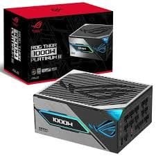ASUS ROG THOR 1000W PLATINUM III PSU (80 PLUS PLATINUM SERTİFİKALI, ATX 3.1, GaN MOSFET, AKILLI VOLTAJ DÜZENLEYİCİ, MANYETİK OLED EKRAN, 10 YIL GARANTİ)
