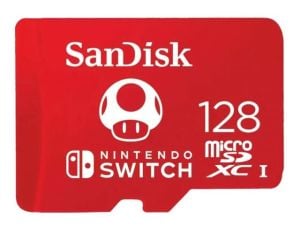 SDSQXAO-128G-GN3ZN 128GB Nintendo MicroSDXC UHS-I card 100MB/s 90MB/s