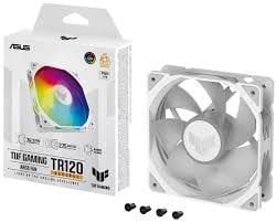 ASUS TUF TR120 SOĞUTUCU KASA RADYATÖR FANI ADRESLENEBİLİR ARGB 120MM BEYAZ